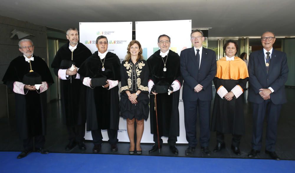 Jordi Garcés, investido doctor honoris causa por la UJI