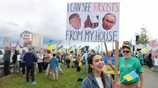 Anchorage niega la bienvenida a Putin: "Es un criminal de guerra"
