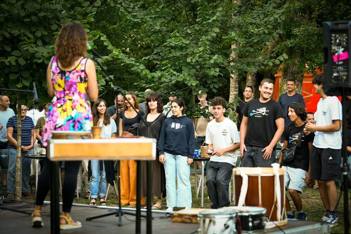 Concierto del Festival Internacional de Percusión de Merza que se celebra estos días en A Carixa.