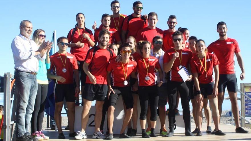 El Cross Popular Piragua de San Javier reúne a más de 200 deportistas