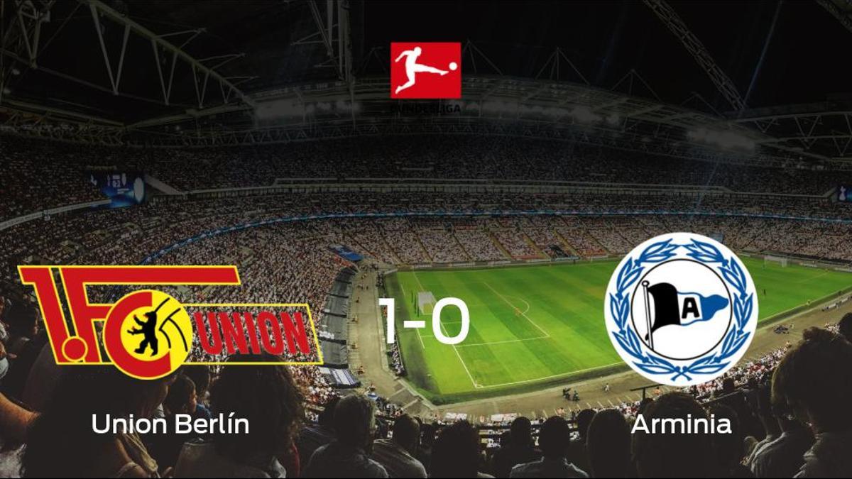 El Union Berlín aprovecha la segunda parte para ganar al Arminia Bielefeld (1-0)