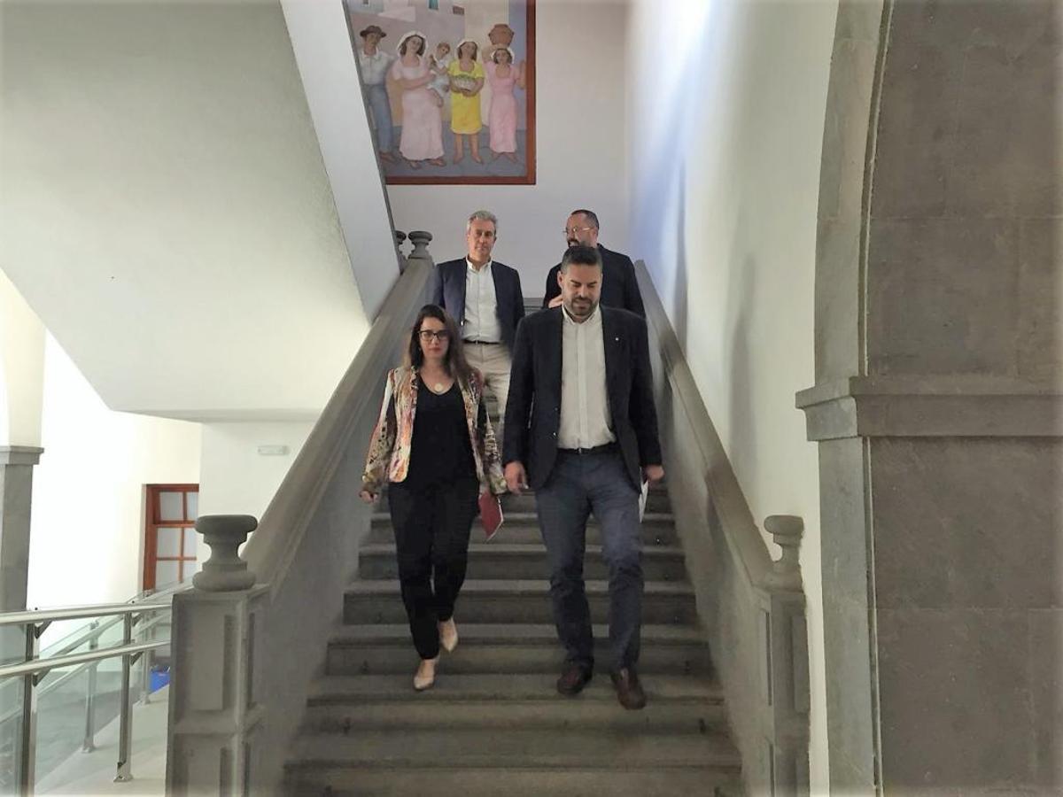 Reunión de concejales por la ventanilla única para el bono social electrónico