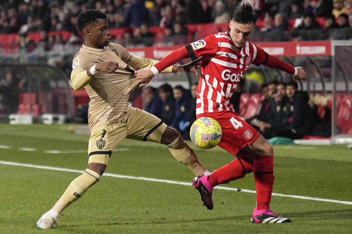 Girona-Almeria, en imatges