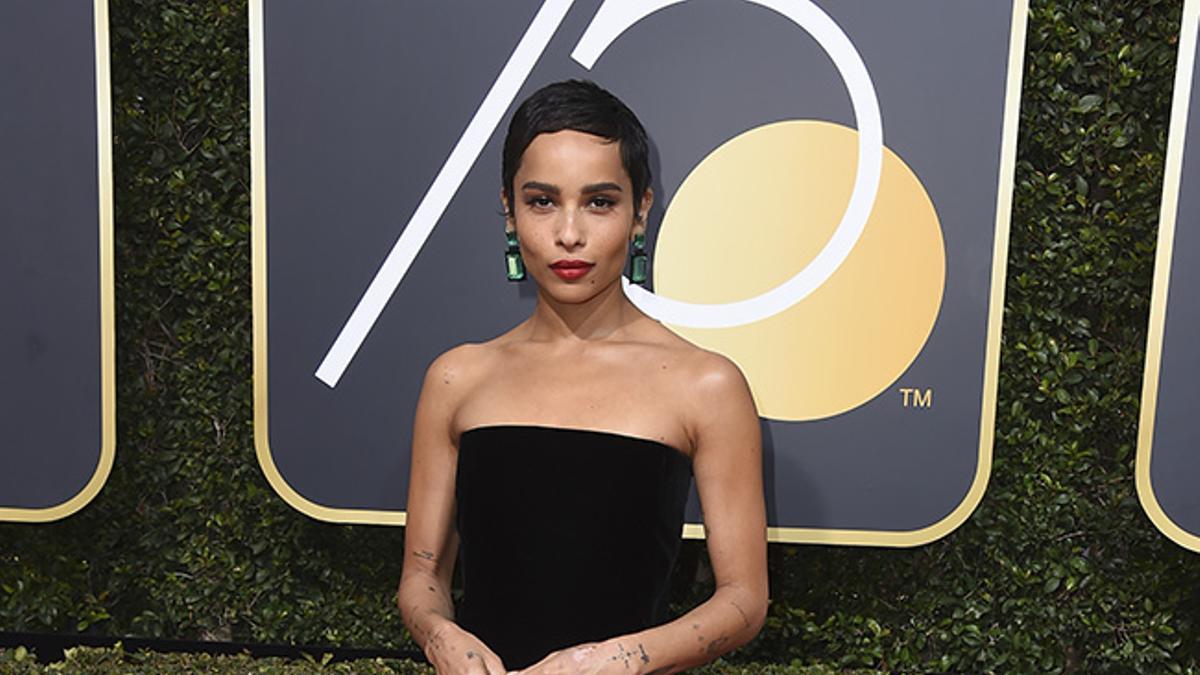 Zoe Kravitz en los Globos de Oro 2018