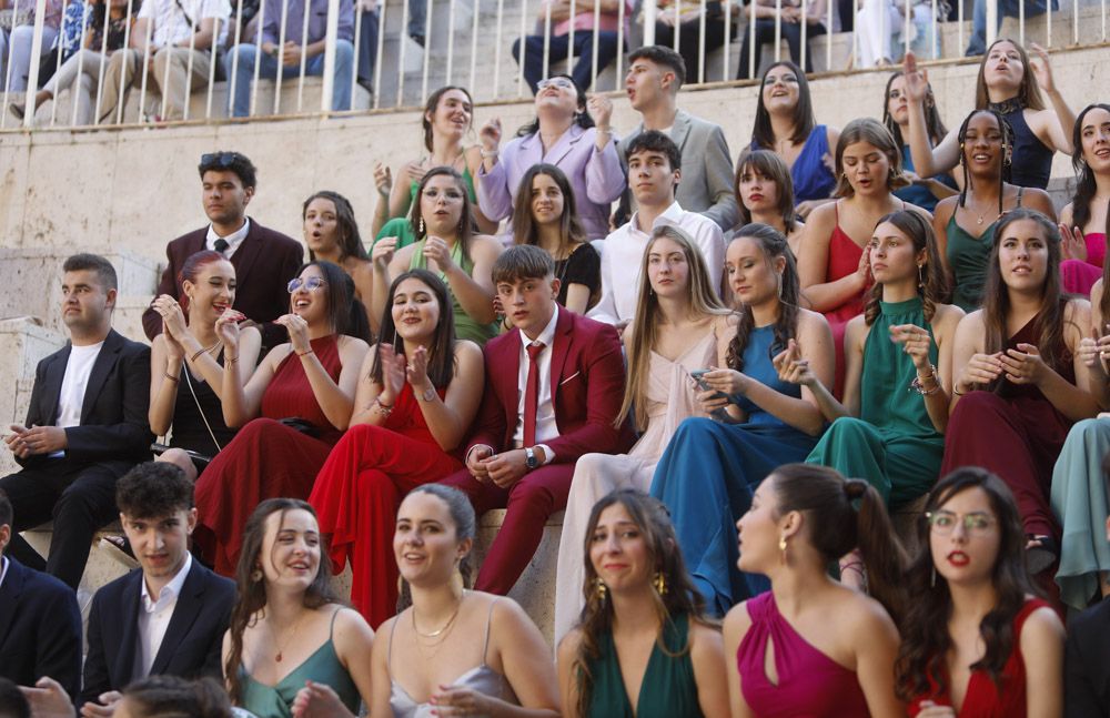 Graduación del IES Cloe del Moro en el Teatro Romano de Sagunt.