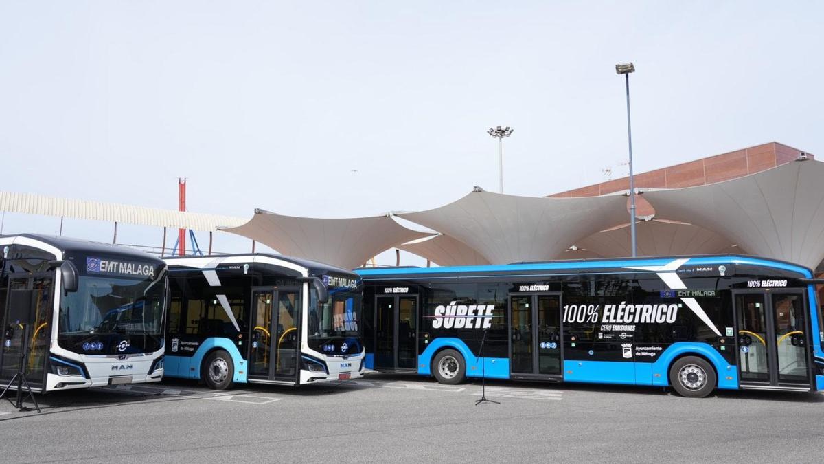 Ayuntamiento comienza la incorporación progresiva de 30 autobuses 100% eléctricos a la flota de la EMT