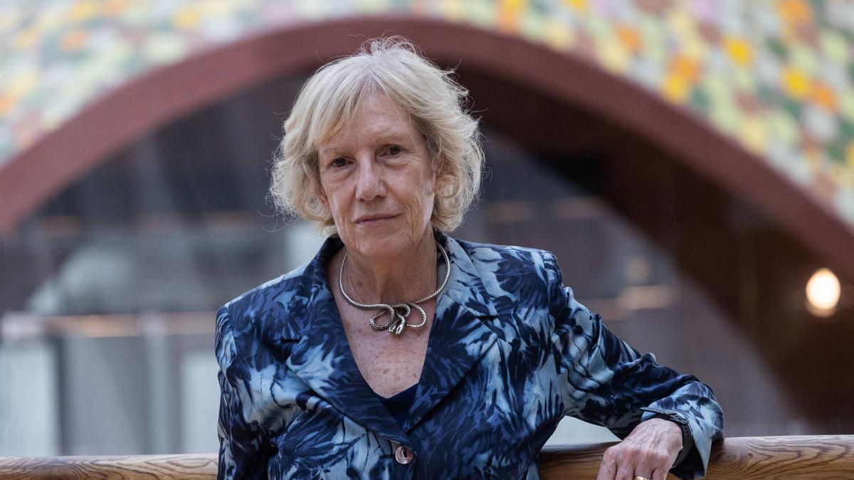 Lidia Ravera, autora de 'Palabras mayores: Un manifiesto a favor de la vejez', en CaixaForum València.