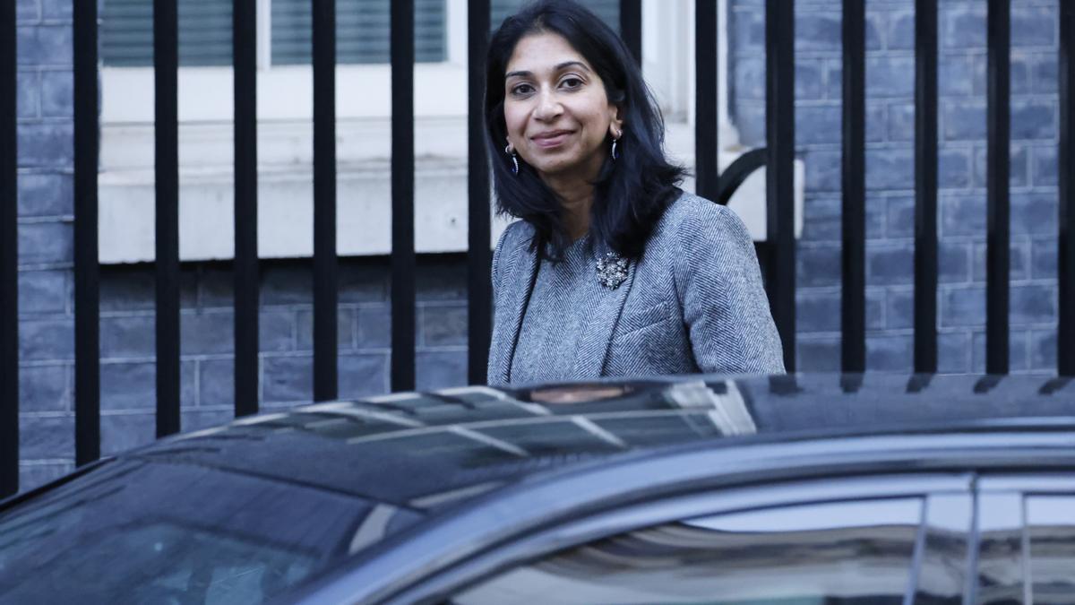 Dimite la ministra británica de Interior, Suella Braverman