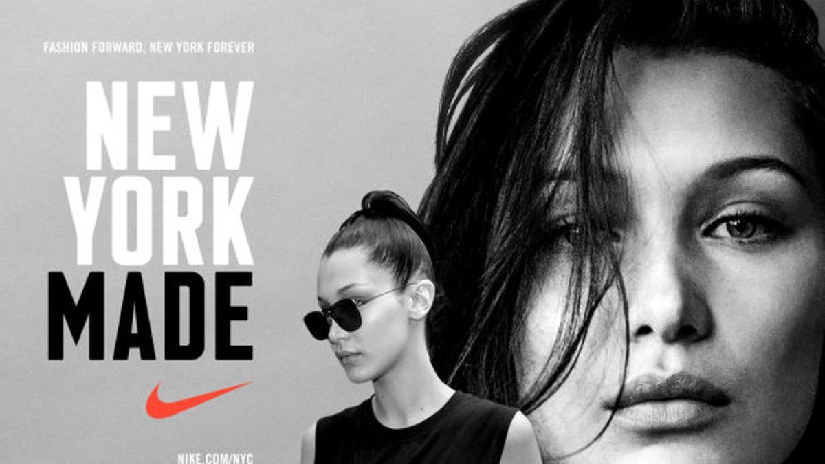 Bella Hadid colabora con Nike