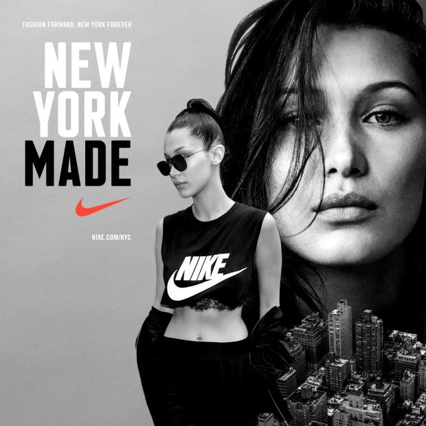 Bella Hadid colabora con Nike