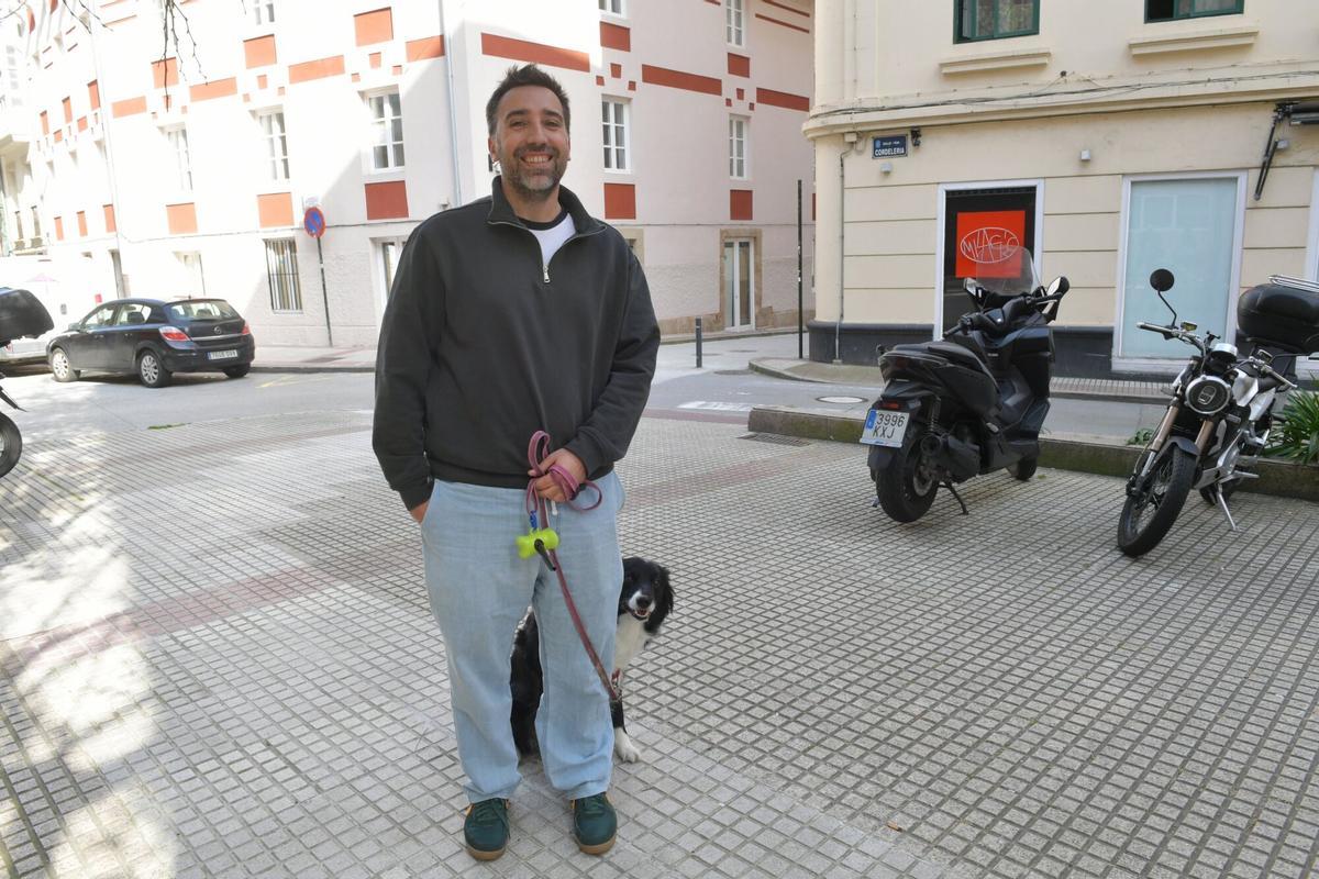 Lucas Corde, vecino de Pescadería-Orzán