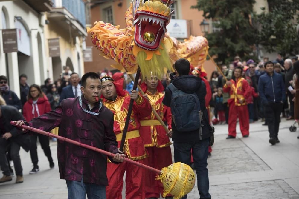 Celebració de l'any nou xinès a Manresa