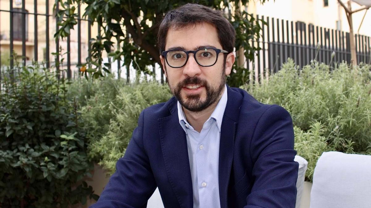 Daniel Pérez, autor del libro La superpotencia renovable y director de L'Energètica, la empresa pública de energías renovables de la Generalitat