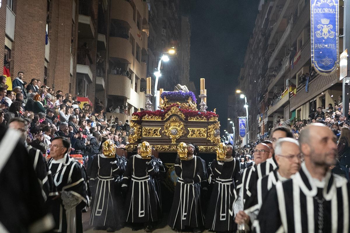 La procesión del Viernes Santo de Lorca, en imágenes