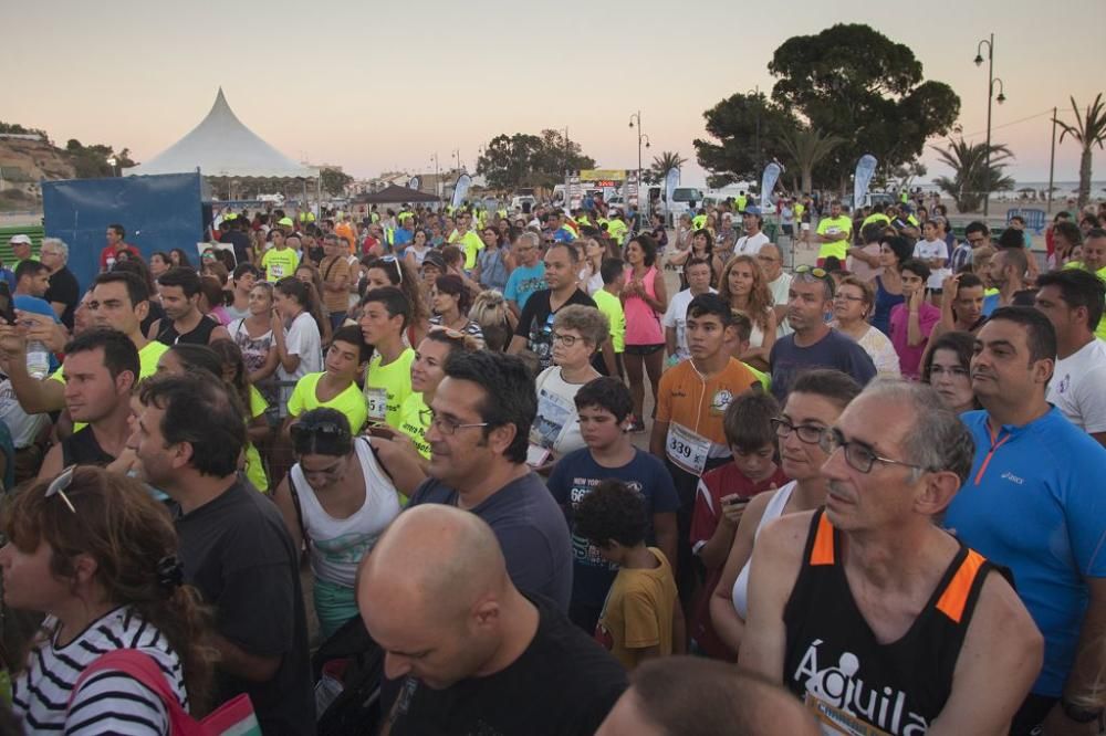 Carrera bajo la luna en Bolnuevo