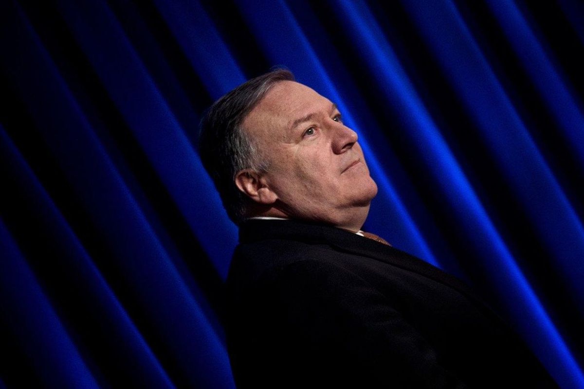 US Secretary of State Mike Pompeo arrives to speak to reporters at the US State Department March 15, 2019 in Washington, DC. - Pompeo voiced hopes Friday that nuclear disarmament negotiations with North Korea would continue following reports that Pyongyang is considering suspending the talks. (Photo by Brendan Smialowski / AFP) US Secretary of State Mike Pompeo arrives to speak to reporters at the US State Department March 15, 2019 in Washington, DC. - Pompeo voiced hopes Friday that nuclear disarmament negotiations with North Korea would continue following reports that Pyongyang is considering suspending the talks. (Photo by Brendan Smialowski / AFP)