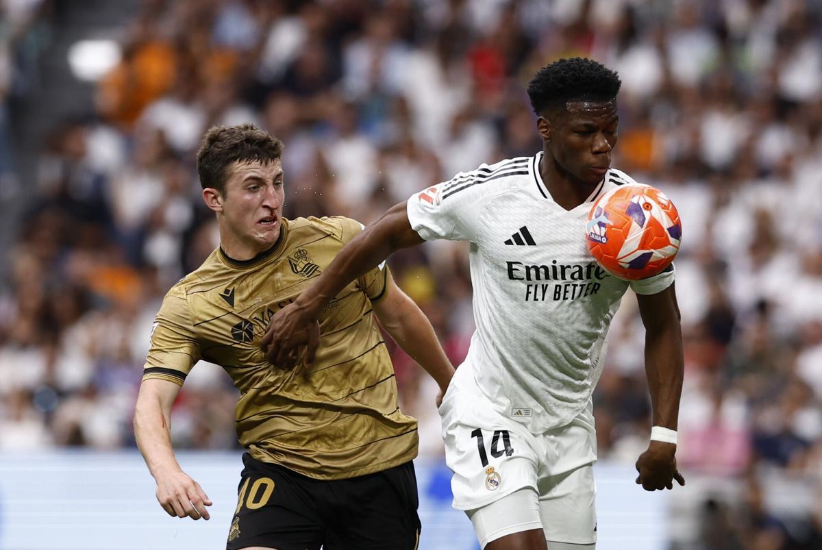 LaLiga: Real Madrid - Real Sociedad, en imágenes.