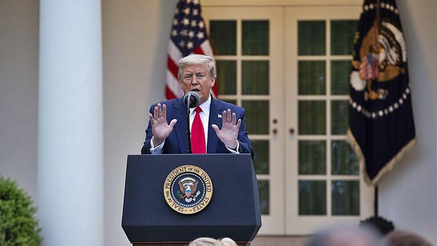 El president dels EUA, Donald Trump