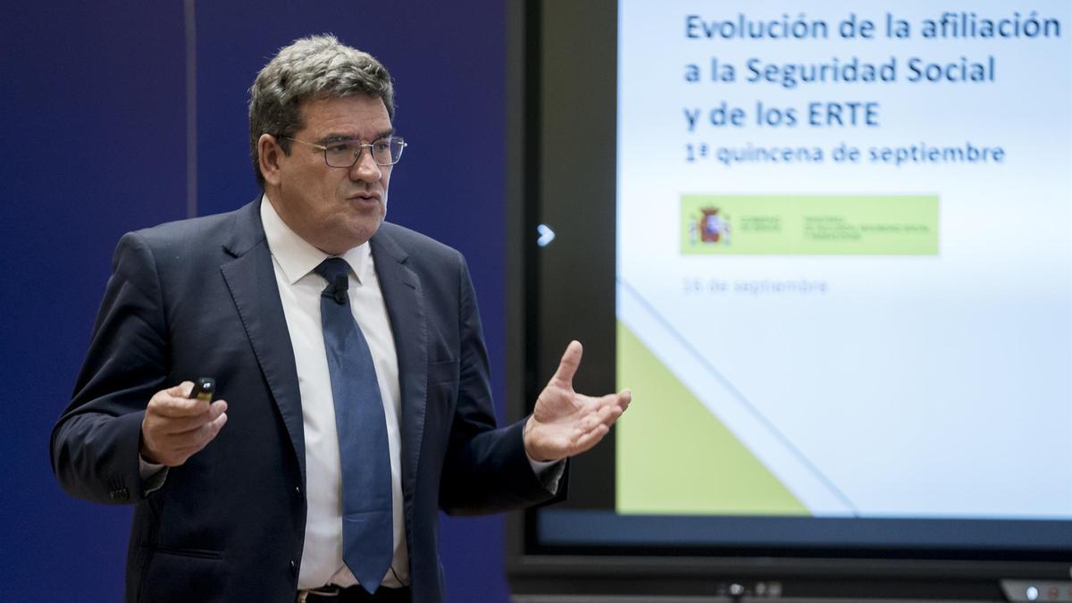 El ministro de Seguridad Social, Inclusión y Migraciones, José Luis Escrivá.