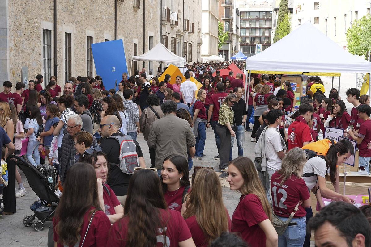 Les imatges de la 12a edició de la Fira Ciència en Equip a Girona