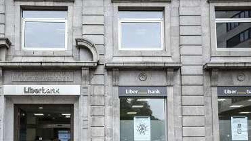 Sede de Liberbank en Oviedo.