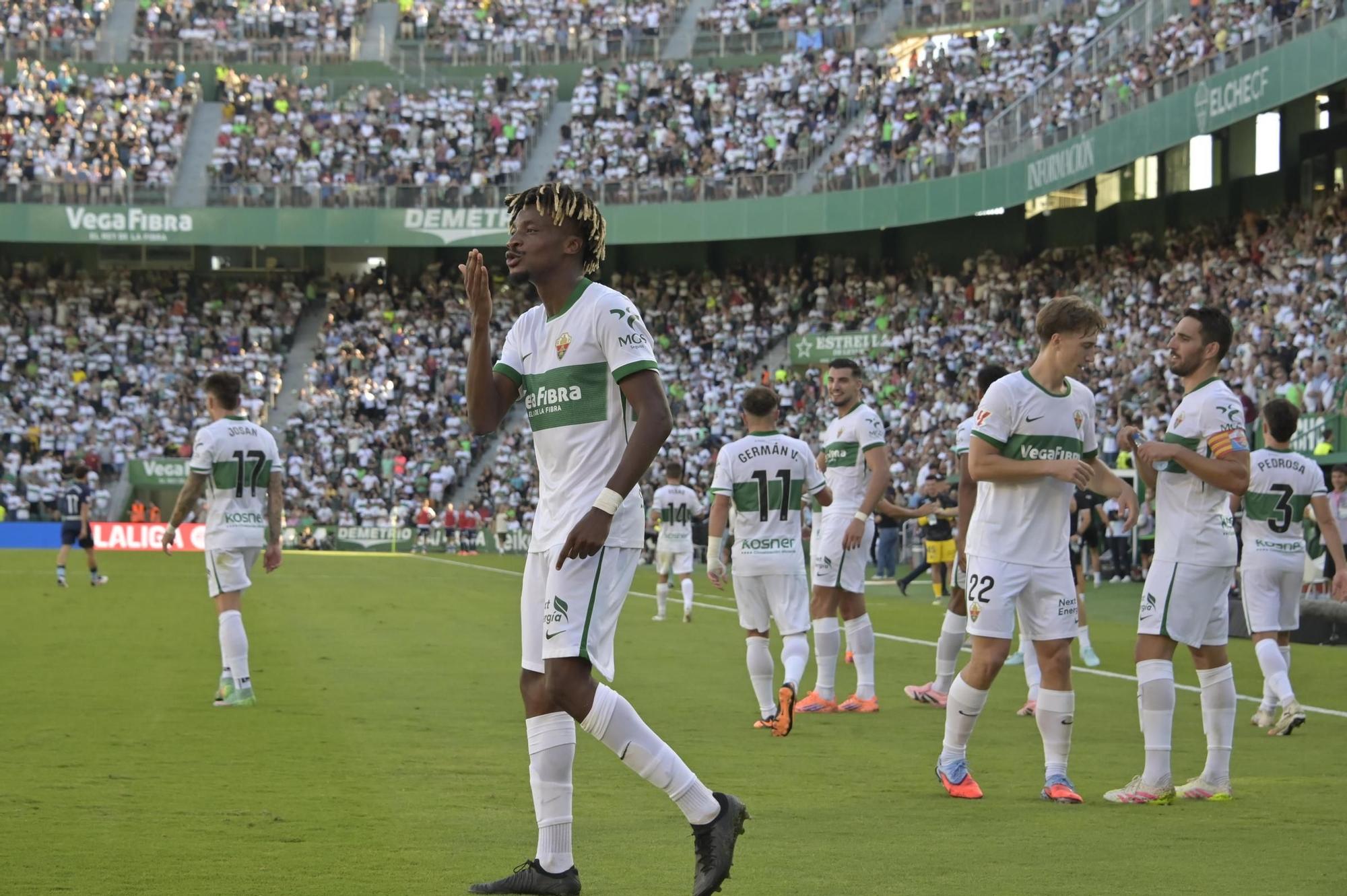 Las imágenes del Elche CF - Celta de Vigo