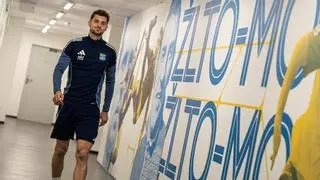 Sebastian Kosa, en su primera entrevista: "Tengo calidad y nivel para jugar en el Zaragoza, claro que sigo pensando en triunfar aquí"