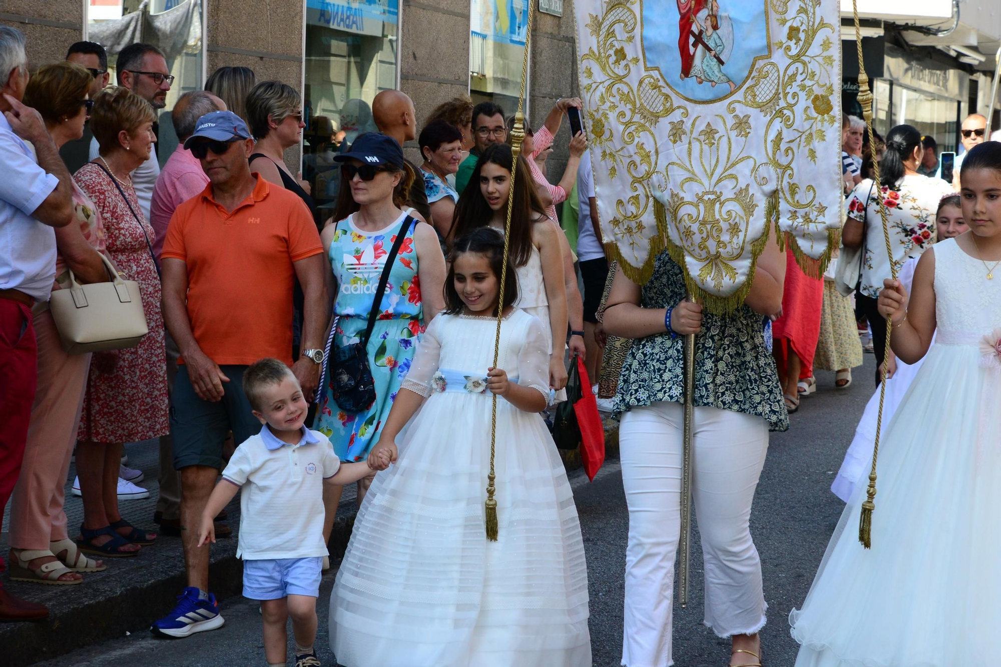 La procesión del Corpus en Bueu