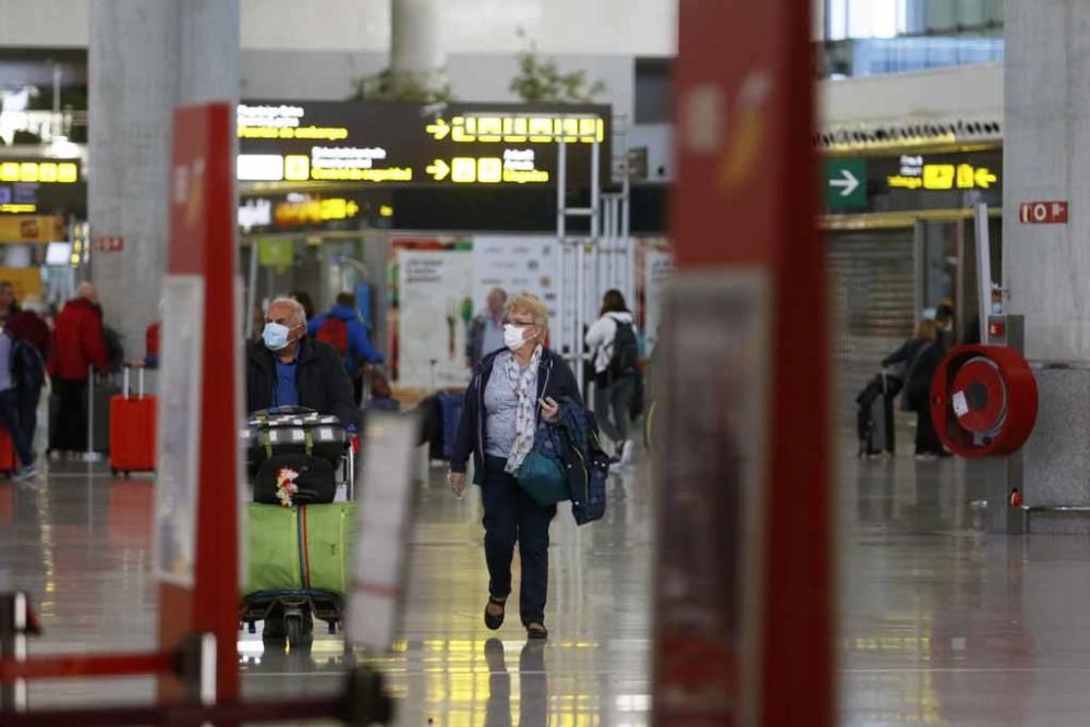 El Aeropuerto de Málaga en Estado de Alarma