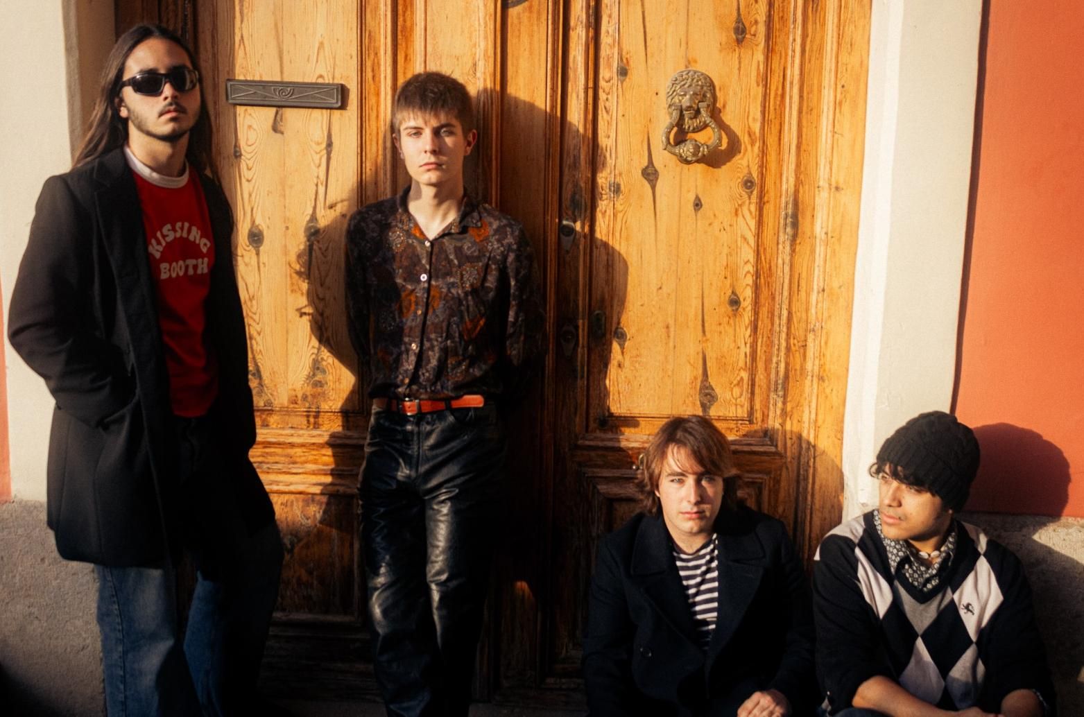 Lucas Calpe, César Alfonso, Pau Sánchez, Genaro Barajas, integrantes de la banda Apolo.