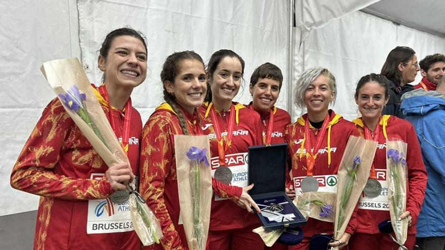 Los tres aragoneses en el Europeo de cross se cuelgan una medalla