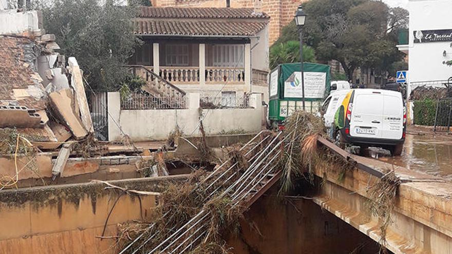 Cortan tres días el puente de Son Carrió para reparar el suministro eléctrico