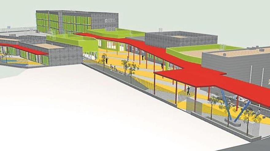 Adjudicadas las obras del nuevo colegio