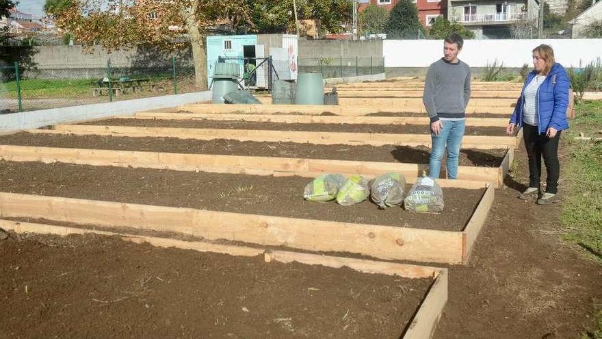 En la Finca do Conde se habilitan 27 parcelas. // R. Vázquez