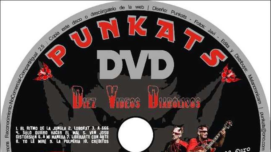 Portada del dvd de Punkats