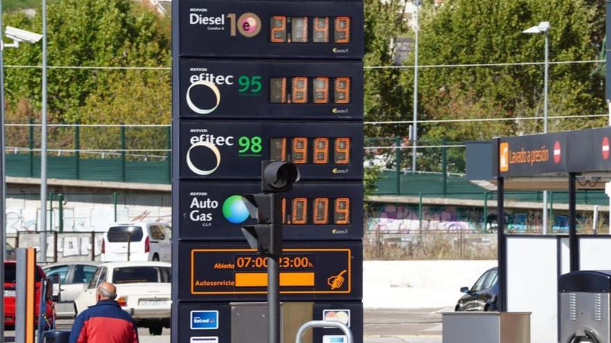 ¿Cuál es la diferencia entre el precio de la gasolina y el diésel en Zamora?