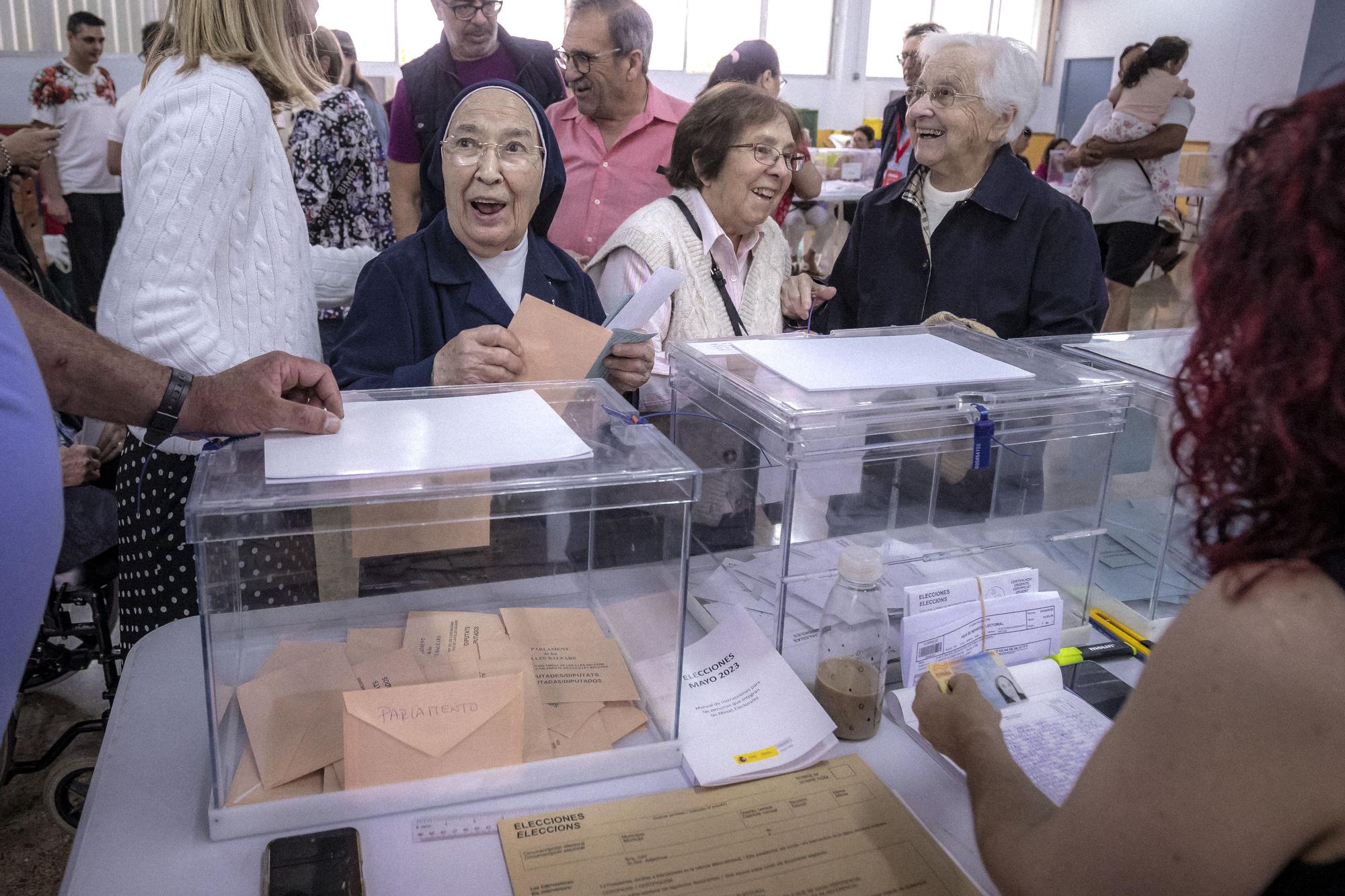 Elecciones en Baleares | La jornada electoral del 28M, en imágenes