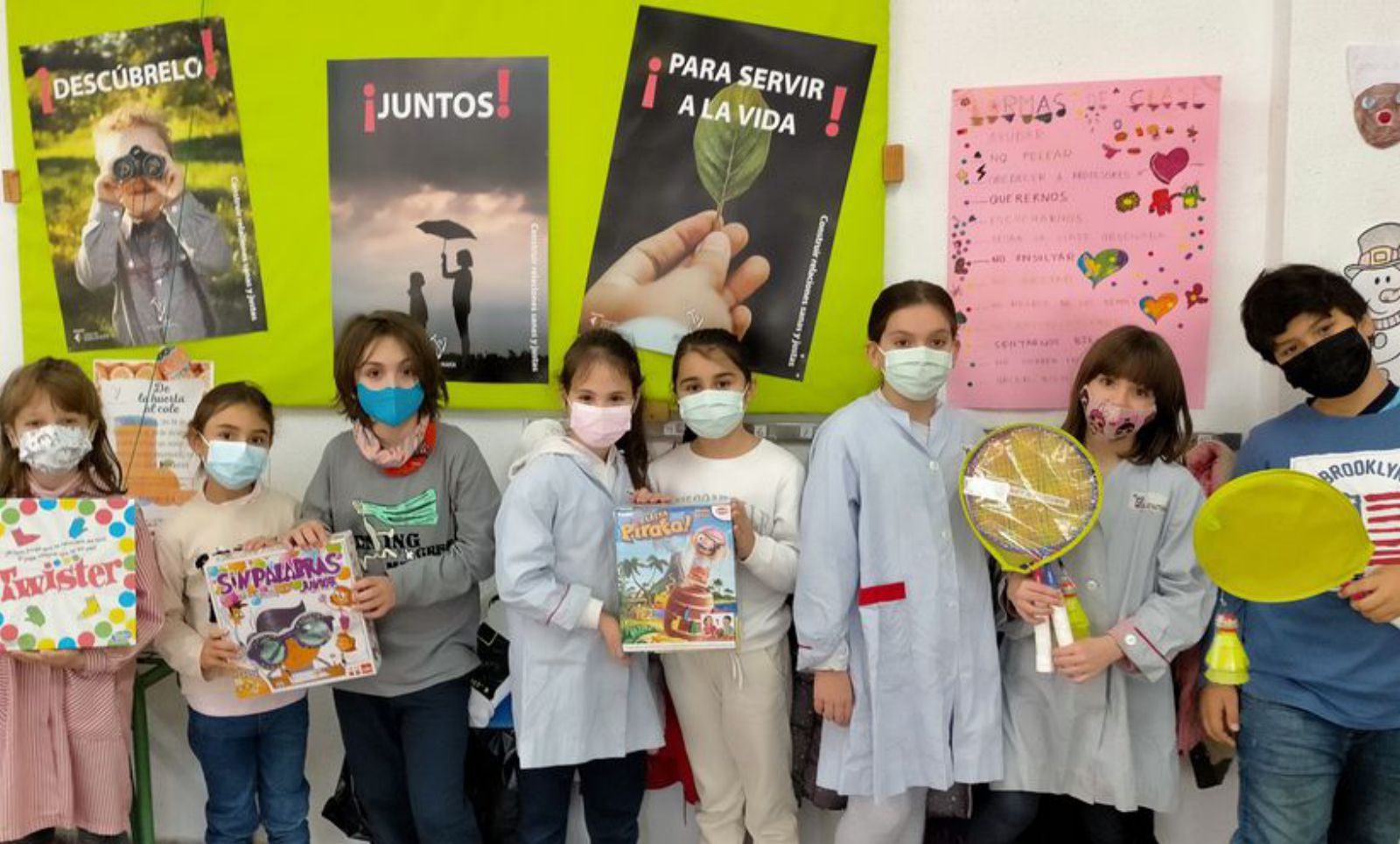 Regalos para compartir y jugar juntos en el colegio Jesús-María de Asís