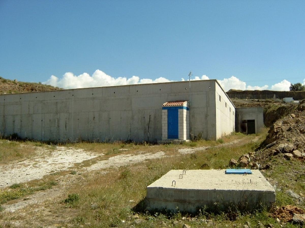 Depósito de agua de El Romeral en Vélez-Málaga.