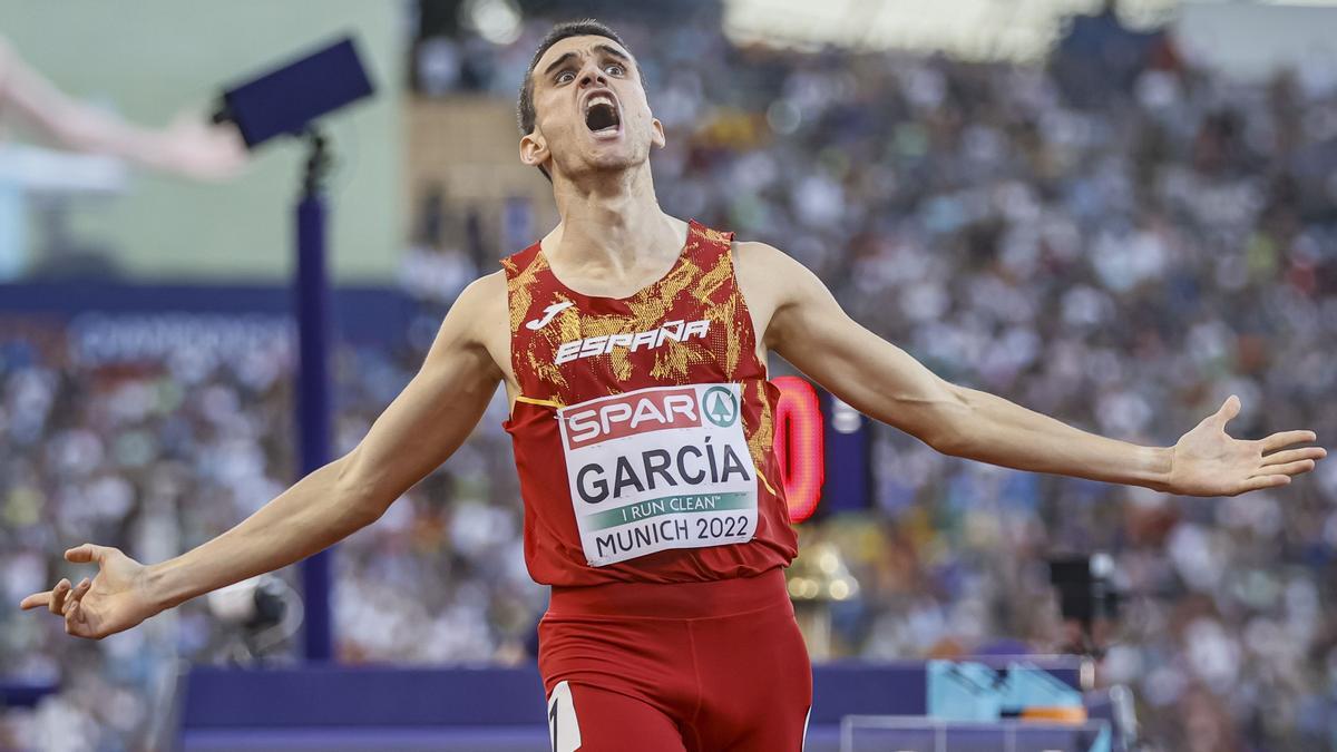 Mariano García guanya l’or dels 800 metres amb una fantàstica carrera en l’Europeu d’atletisme