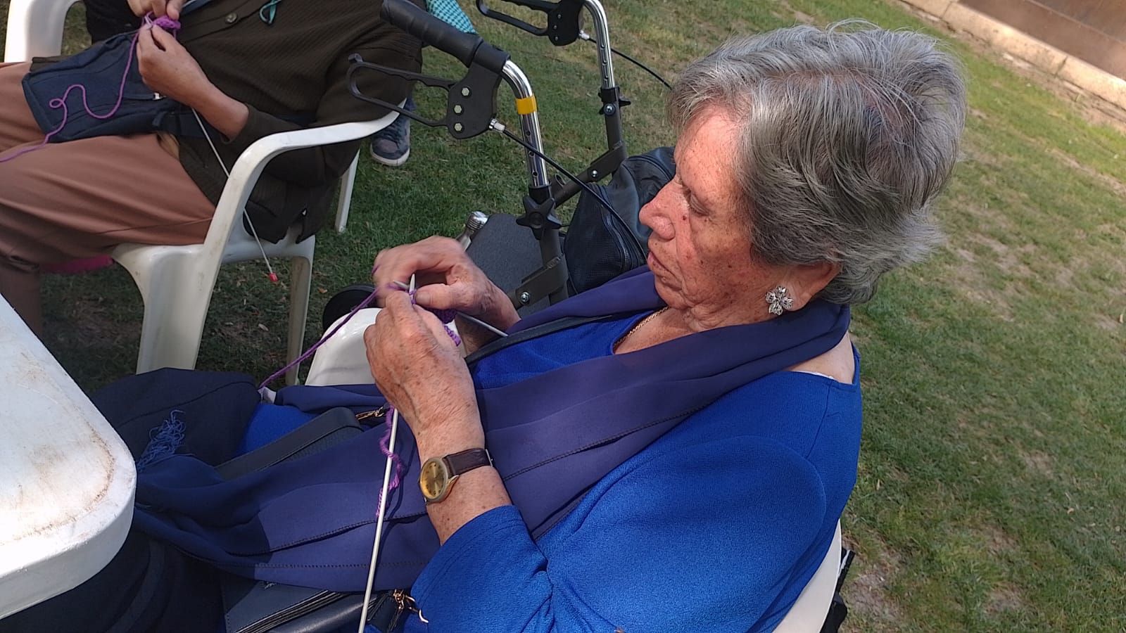 GALERÍA | Lana, terapia y labores con sabor reivindicativo en Sanabria