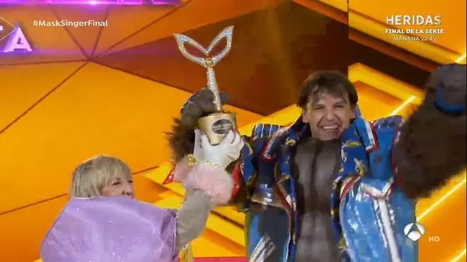 'Mask Singer', gran final: Fernando Morientes y Ana Torroja hacen historia con una victoria doble