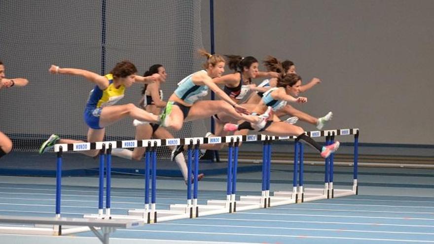 Imagen de una carrera de obstáculos en el Centro de Tecnificación de Antequera.