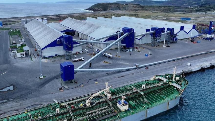 Galigrain ampliará su concesión en Langosteira para construir un edificio de oficinas y un taller