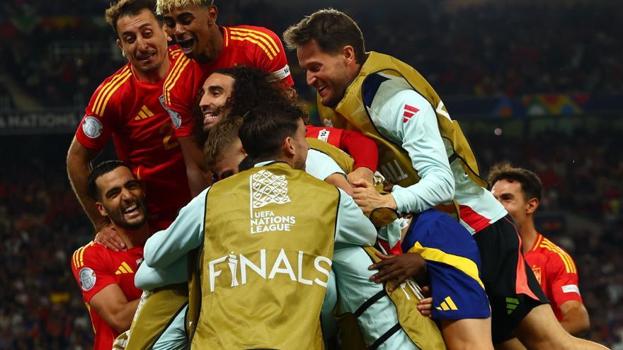 Nations League: España-Francia, en imágenes