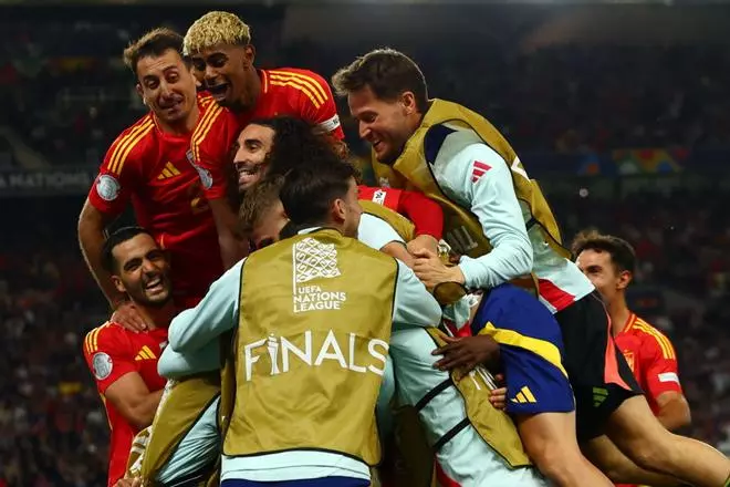 Nations League: España-Francia, en imágenes