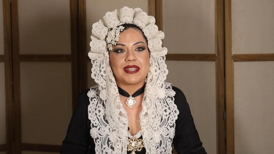 Estrella García Arenás, candidata de la Hoguera Ciudad de Asís