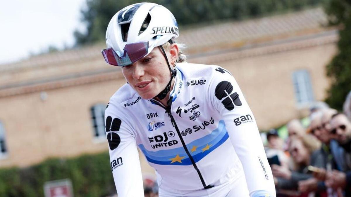 Demi Vollering, ganadora de la Etapa 5