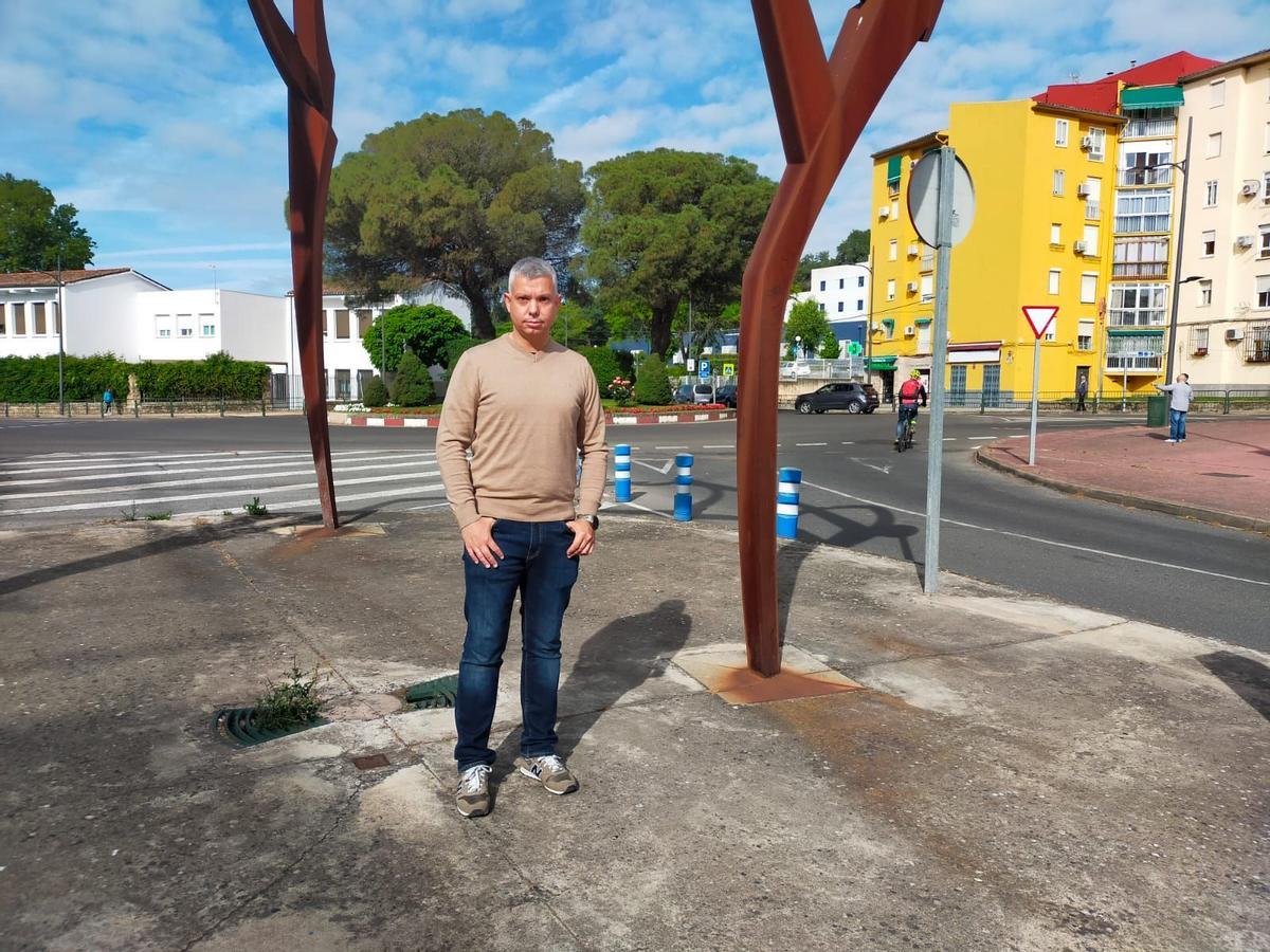 José María González, agente de la Policía Local de Plasencia reconocido por la Policía Nacional.
