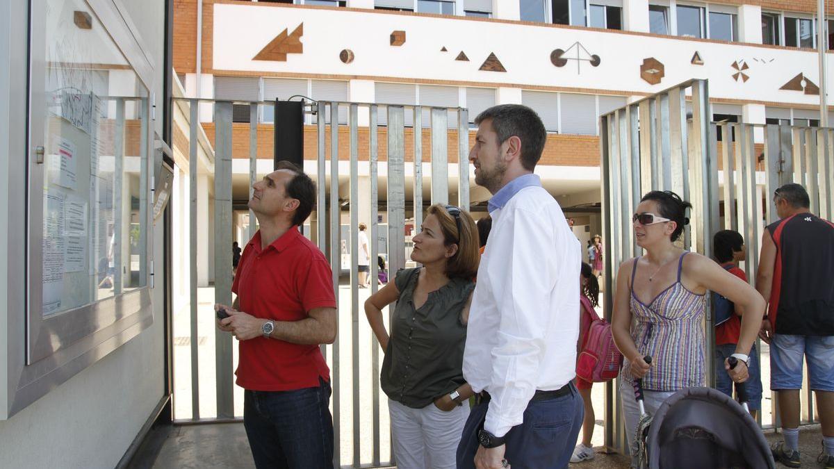 El PSPV ha denunciat les deficiències del col·legi Gregal de Castelló.
